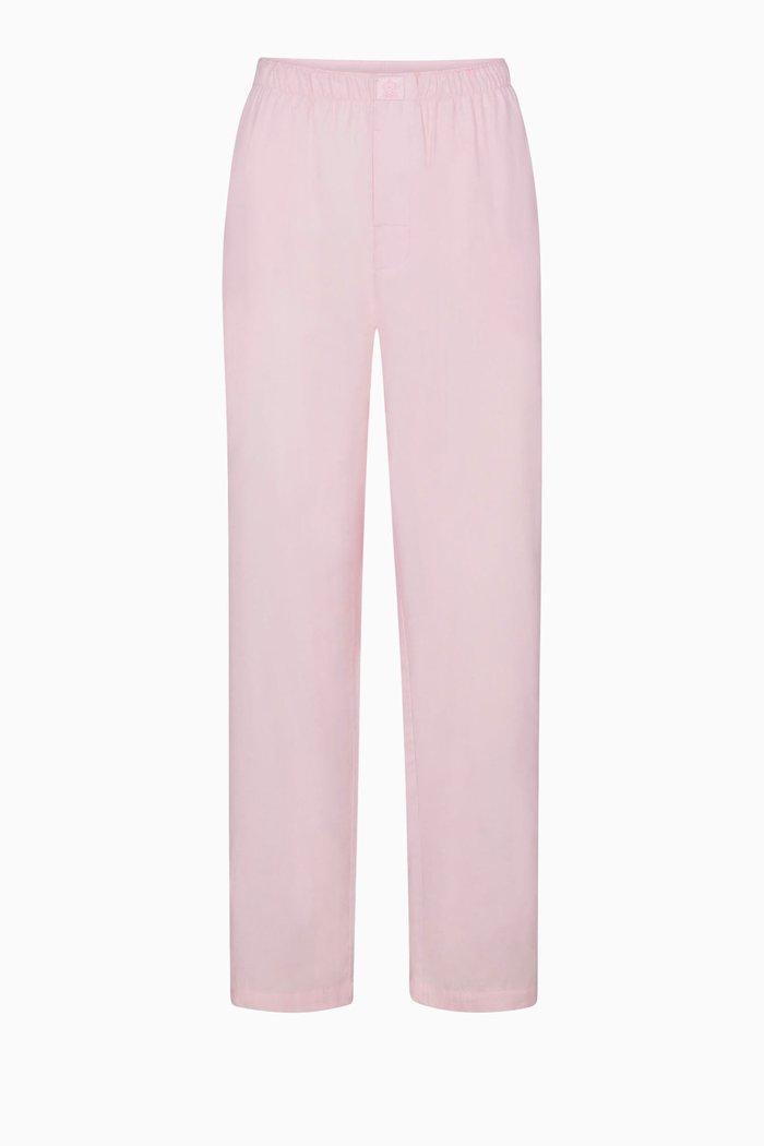 

Hotel Sleep Pants in Cotton Blend, Pink