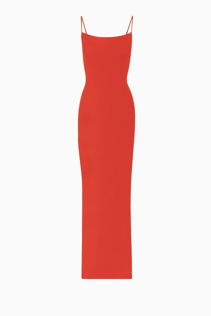 

Fits Everybody Long Slip Dress, Pink