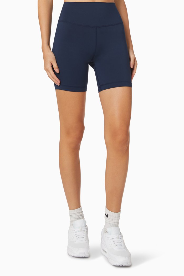 

Elevate Touch Cycle Shorts in Peached Nylon, Blue