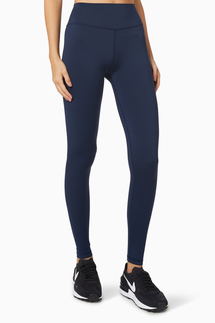 

Elevate Touch Full Length Leggings in Peached Nylon, Blue