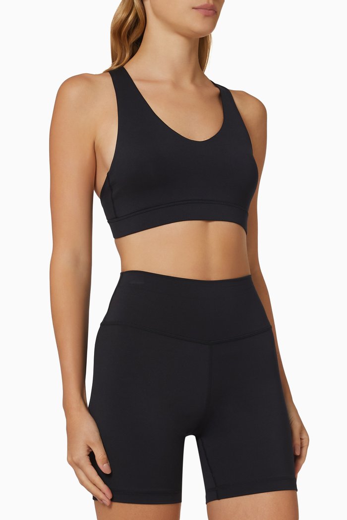 

Elevate Touch Adjustable Bra in Stretch Nylon, Black