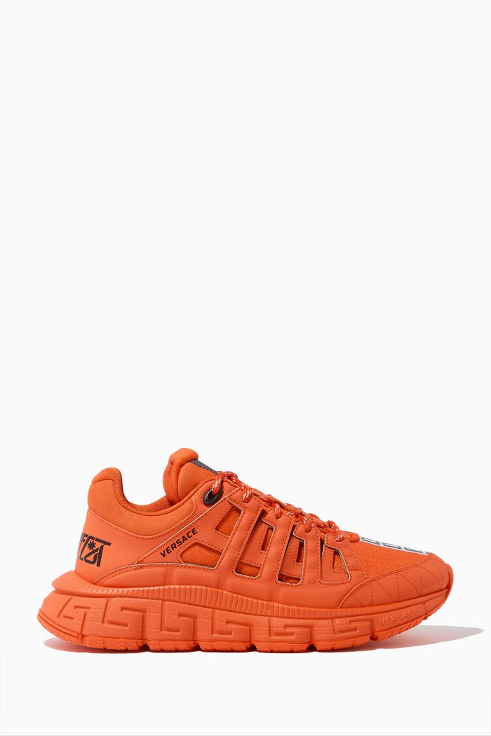 

Trigeca Sneakers in Textile & Leather, Multicolour