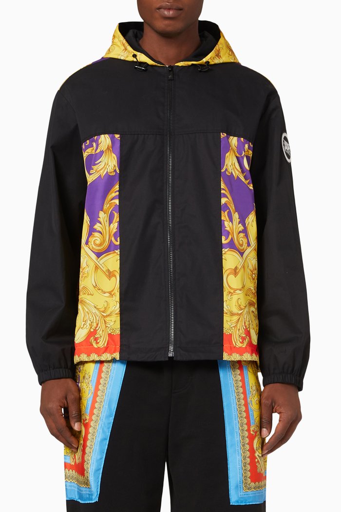 

Royal Rebellion Jacket in Cotton, Black