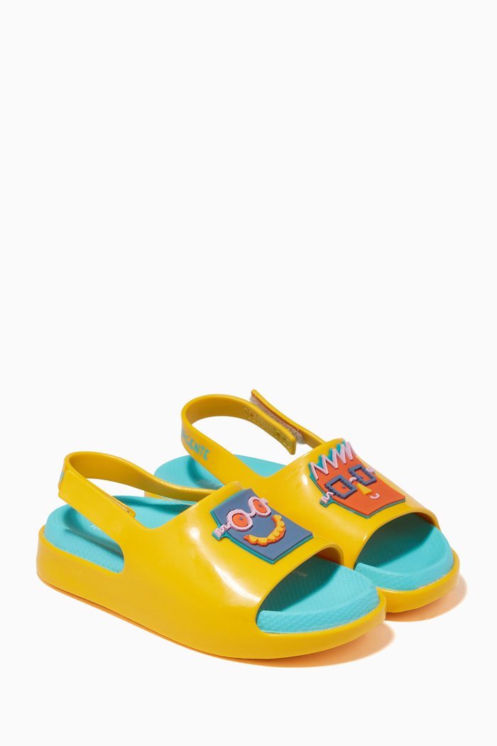 

Cloud Slide + Fabula Baby Slides, Yellow