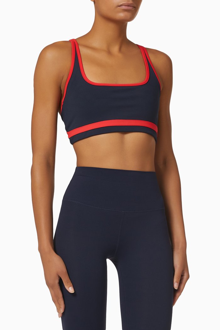 

Bianca Recycled Techflex Bra, Blue