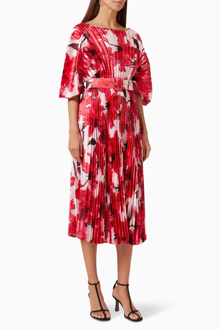 

Jade Midi Dress, Red