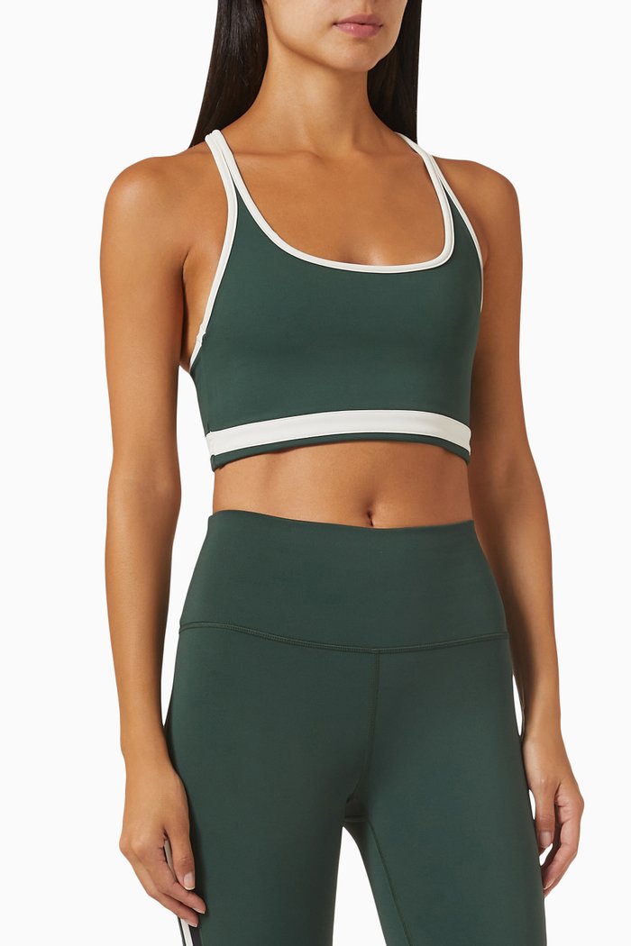 

Devan Recycled Techflex Bra, Green