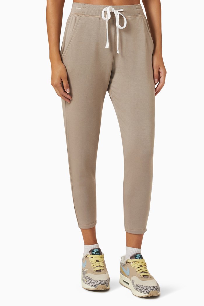 

Reena Sweatpants in Fleece, 7/8, Neutral