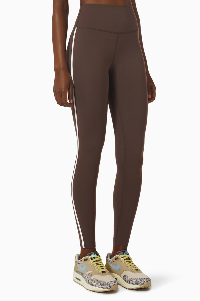

Amber Airweight High-waist 7/8 Leggings in Jersey, Brown