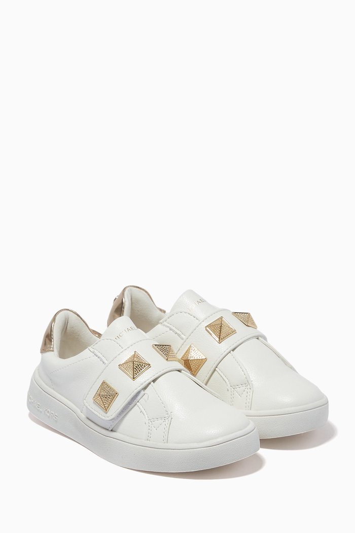 Jem Pave Sneakers in Faux Leather, White