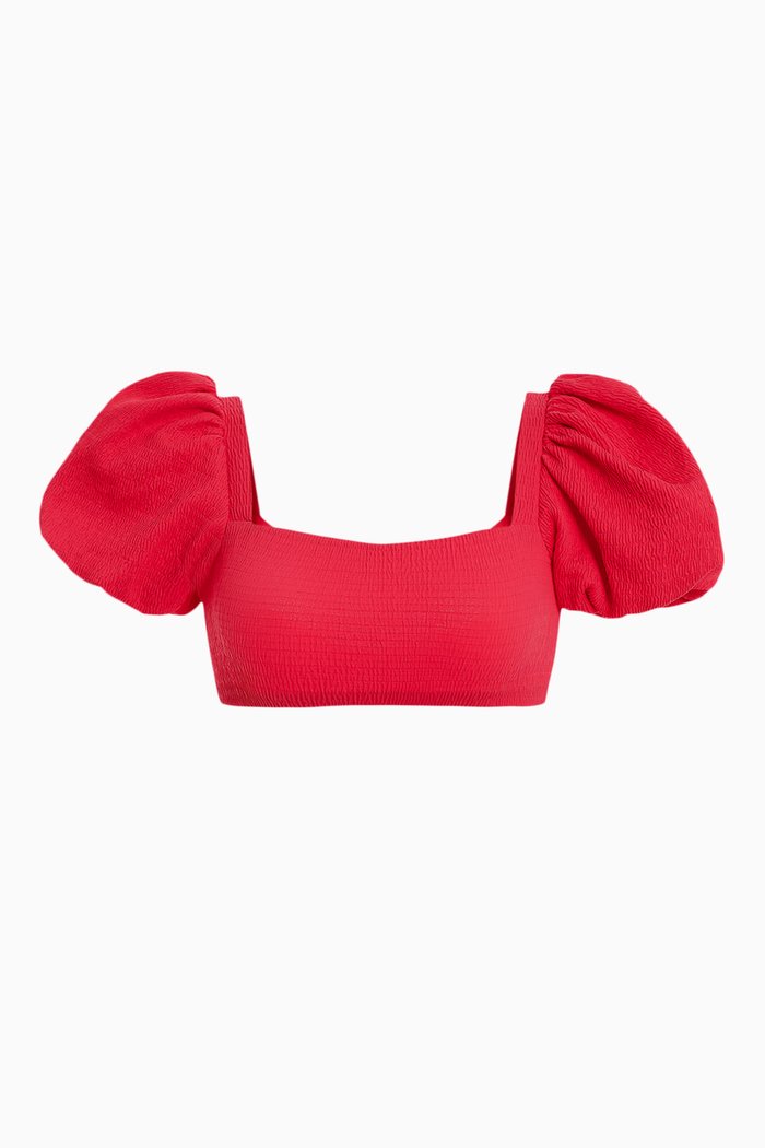 

Calista Bikini Top, Red