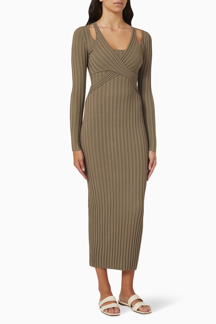 Alva Dress, Green