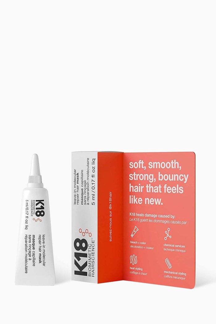 

K18 Leave-In Repair Mask, 5ml, Multicolour