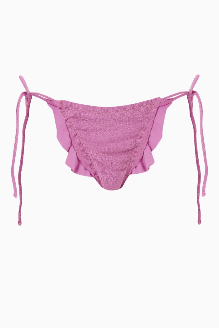 

Malgosia Bikini Bottoms in Stretch Nylon, Purple