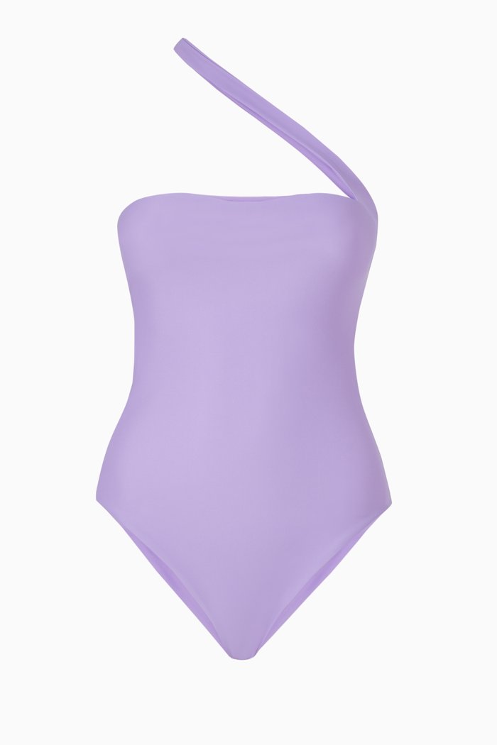 Halo Swimsuit in LYCRA®, Purple