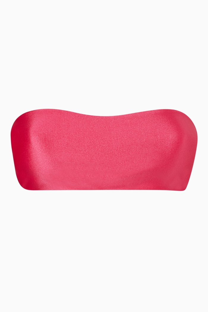 

All Around Bandeau Bikini Top in LYCRA®, Pink