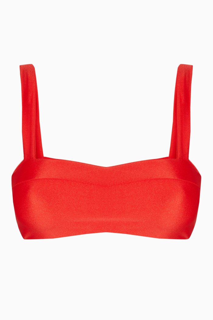

Coast Bikini Top, Red