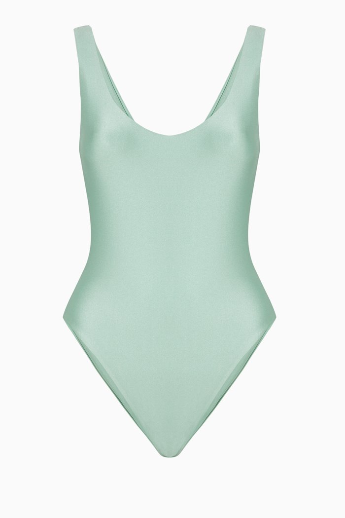 

Contour Swimsuit in LYCRA®, Green