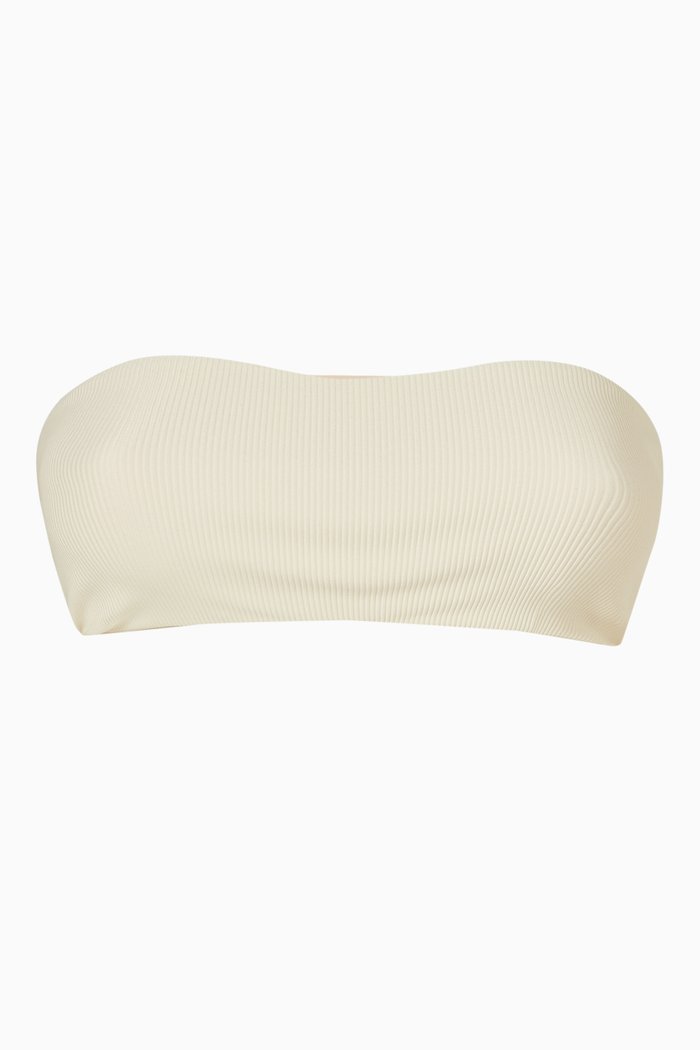 

All Around Bandeau Bikini Top in LYCRA®, Neutral