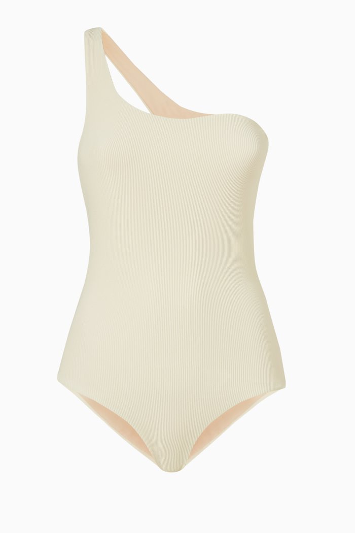 

Evolve Swimsuit in Ribbed LYCRA®, Neutral