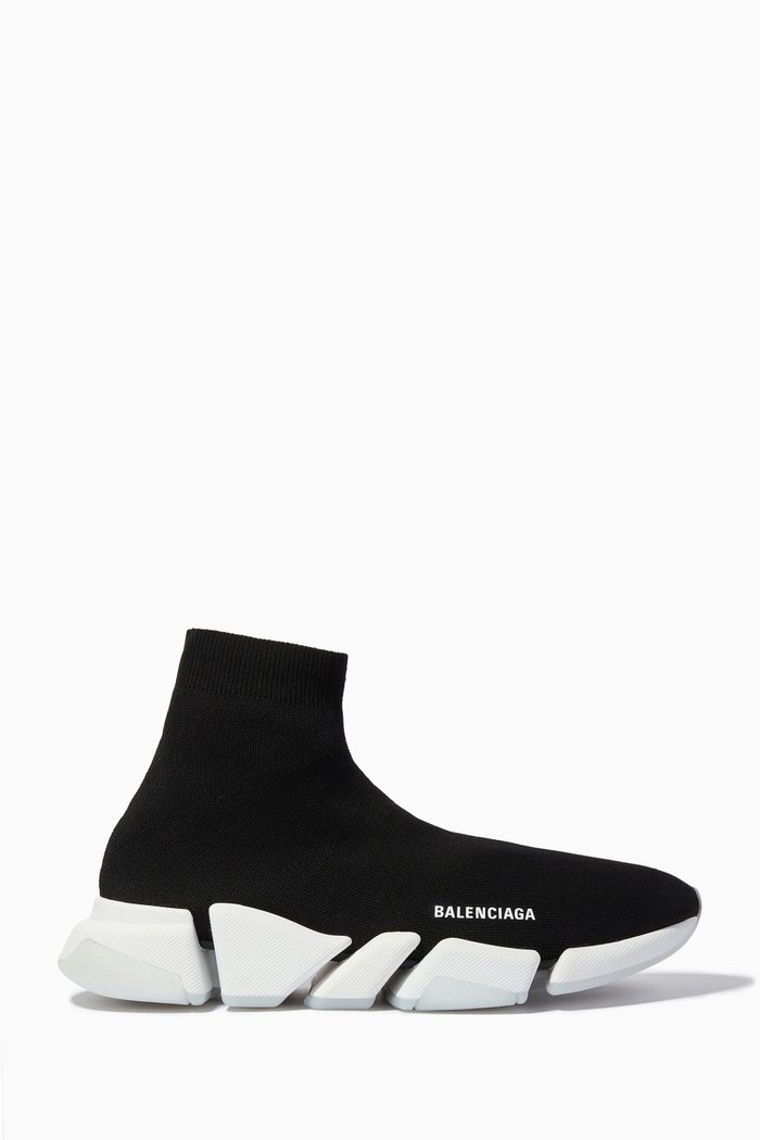 

Speed 2.0 Sneakers in Recycled Knit, Black