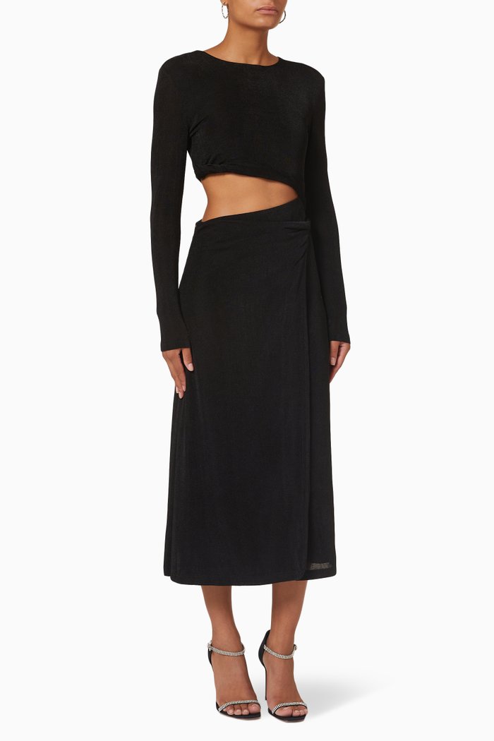 

Arma Dress in Jersey, Black