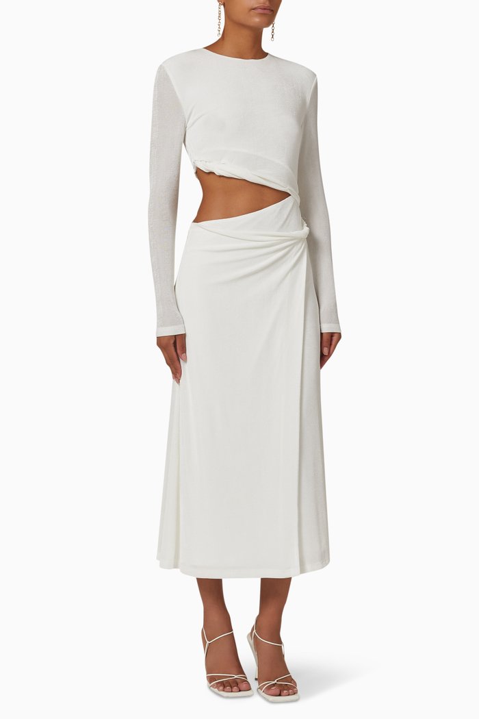 

Arma Dress in Jersey, White