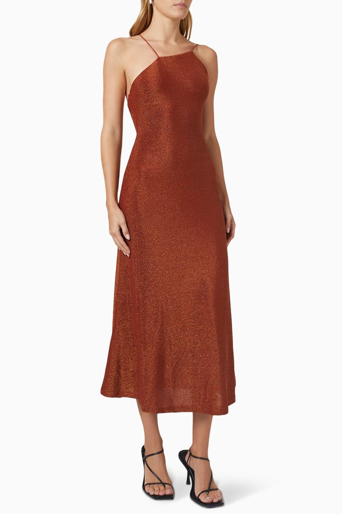 Maple Midi Dress, Burgundy