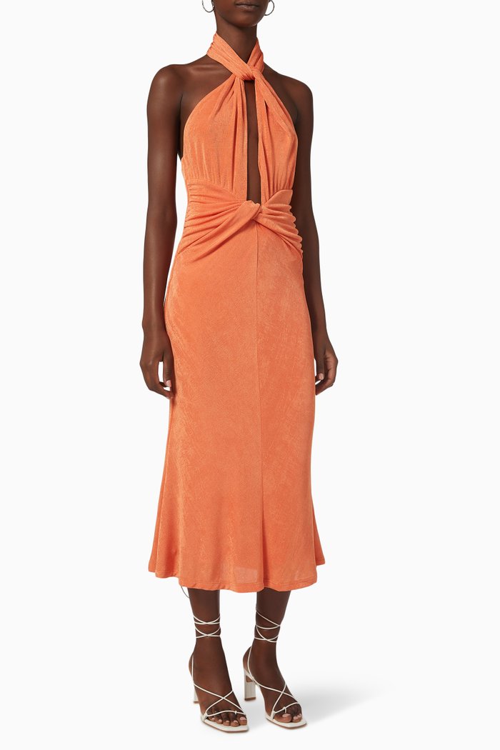 

Stefanie Dress in Jersey, Orange