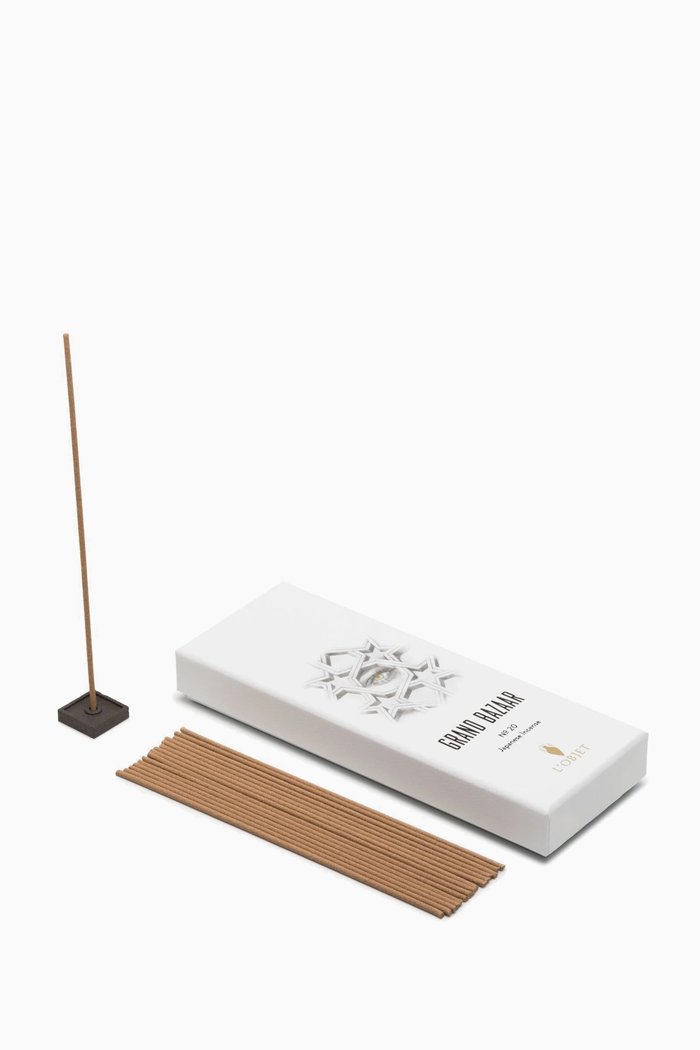 Grand Bazaar No. 20 Incense, Set of 60, Brown