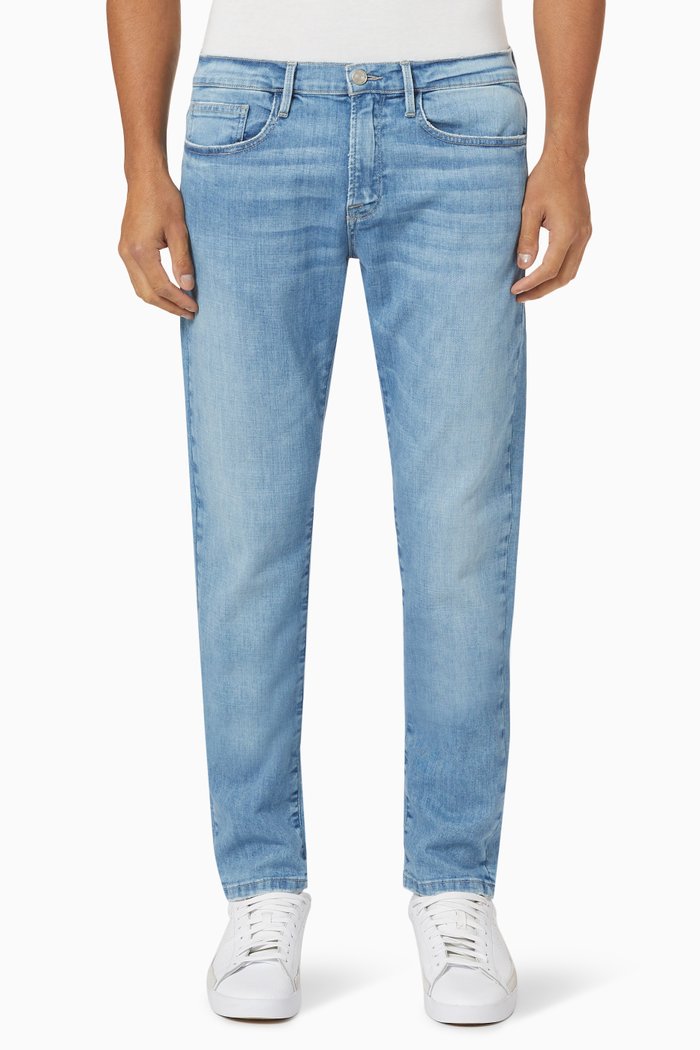 

L'Homme Slim Degradable jeans in Denim, Blue