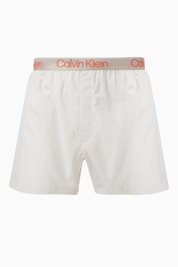 

Slim Fit Boxers in Cotton, Grey