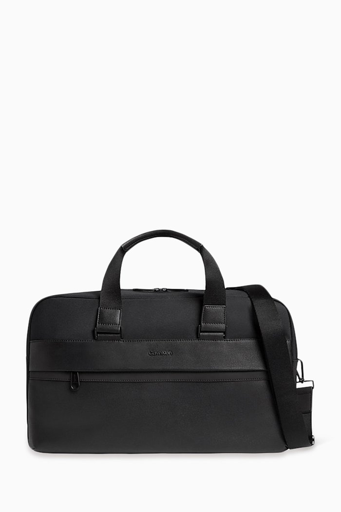 

CK Remote Weekend Bag in Recycled Nylon, Black