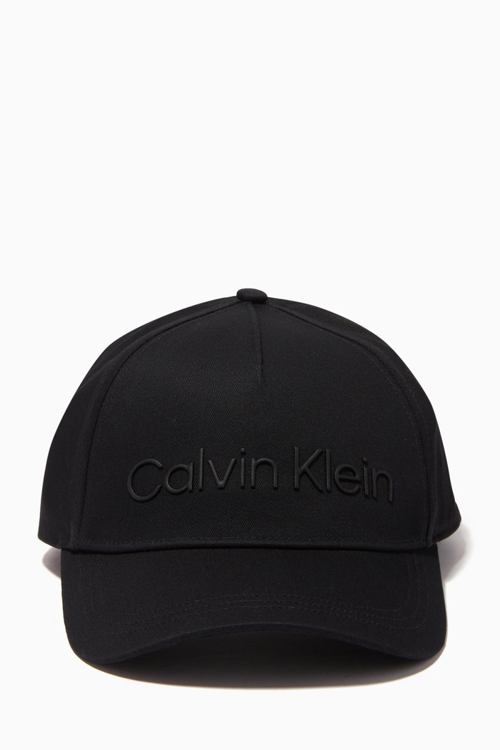 

Logo Cap in Organic Cotton Twill, Black