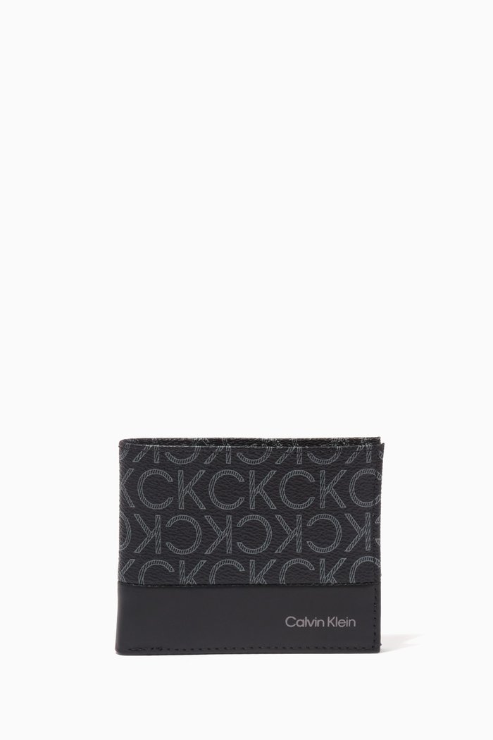 

Subtle Mono Billfold Wallet in Recycled Polyester and PU, Black