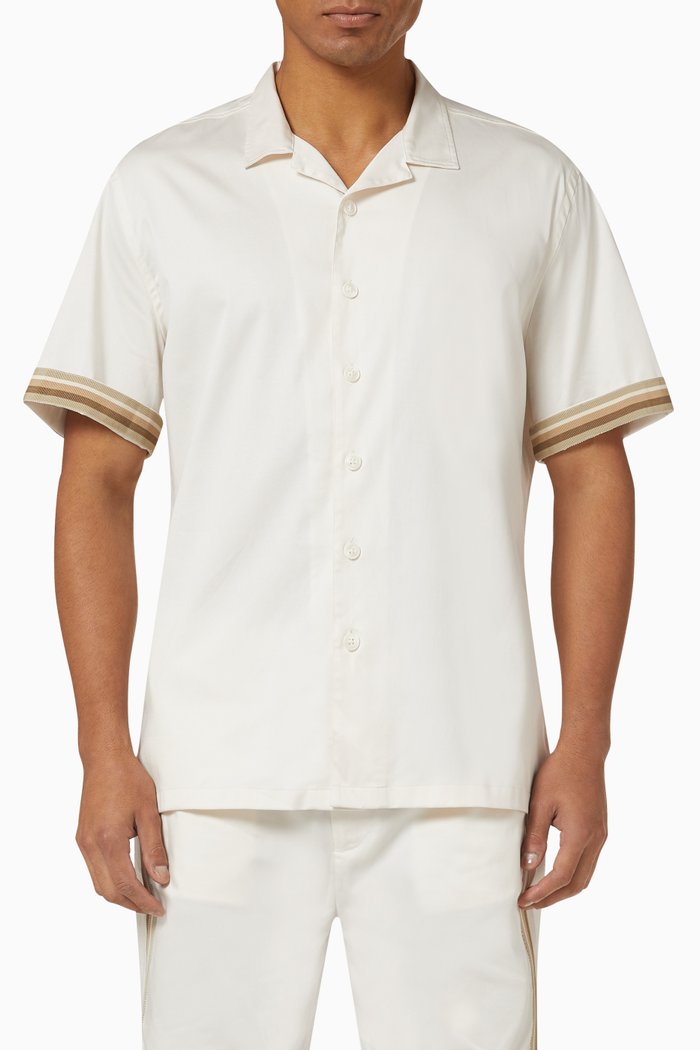 

Monaco Shirt in Twill, Neutral