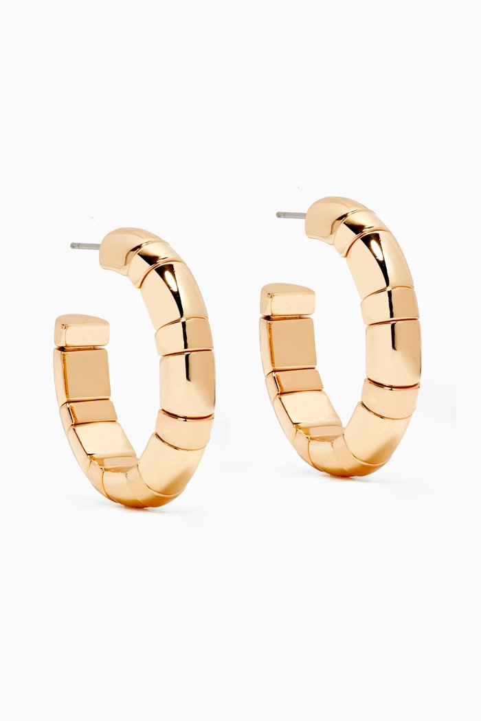 

Gold Rush Earrings in Metal