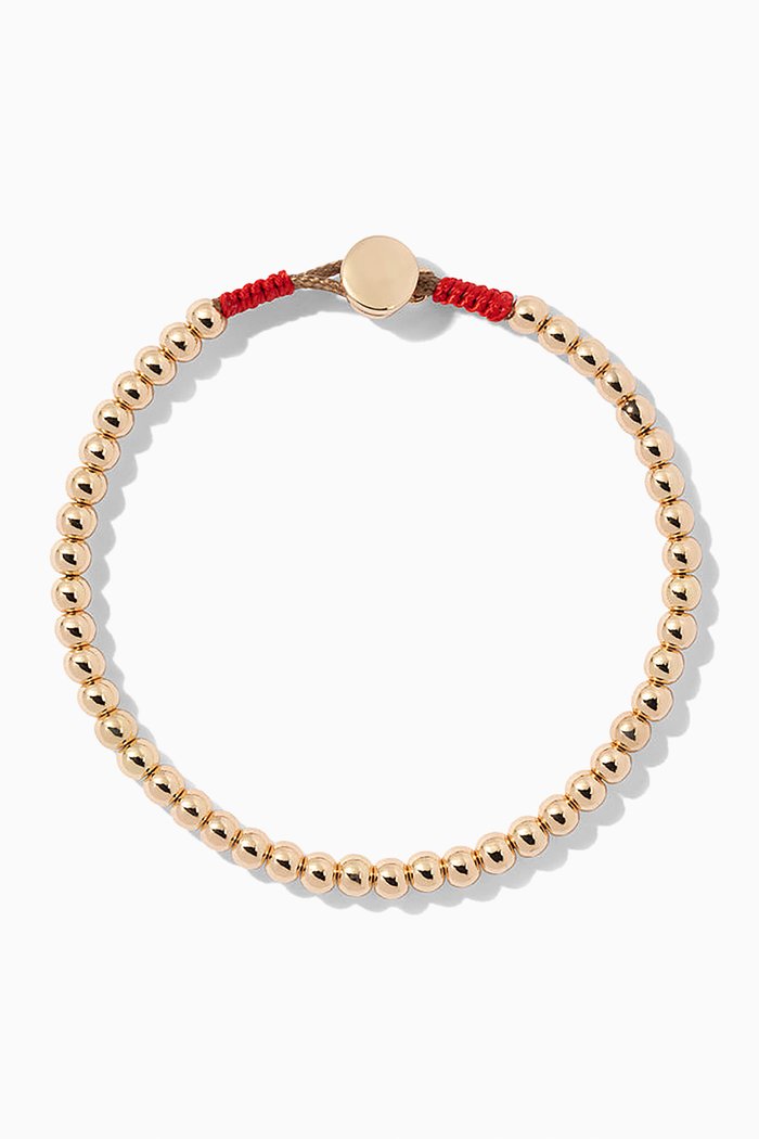 

Baby Bubbles Anklet in Metal, Gold