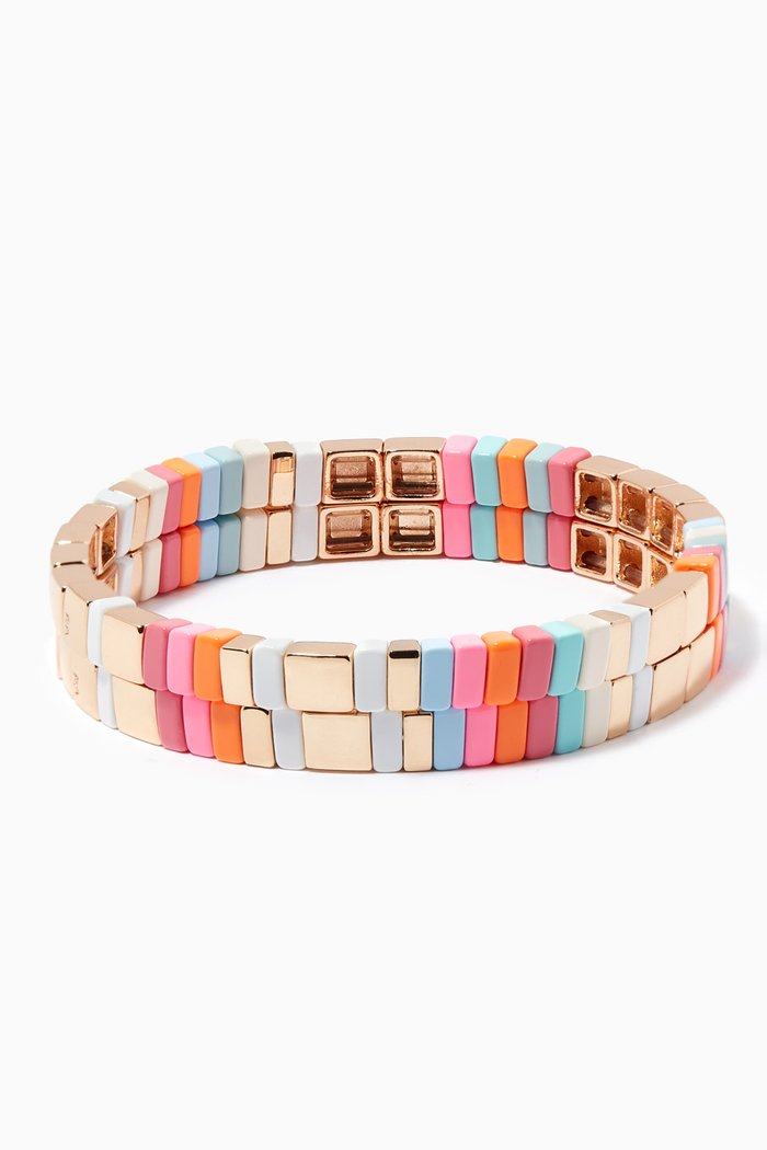 

Bright & Early Bracelet, Set of 2, Multicolour