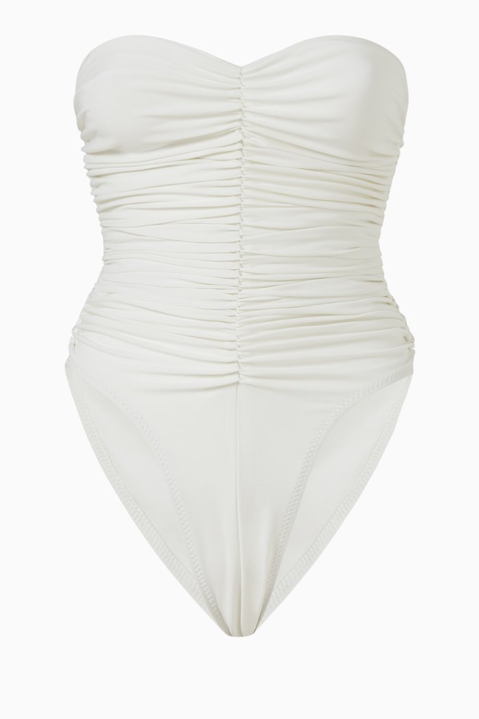 

Slinky Marissa Swimsuit in Poly Lycra, White
