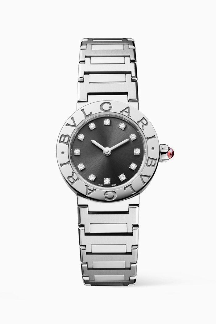 

BVLGARI Lady Quartz Watch, 30mm, Metallic