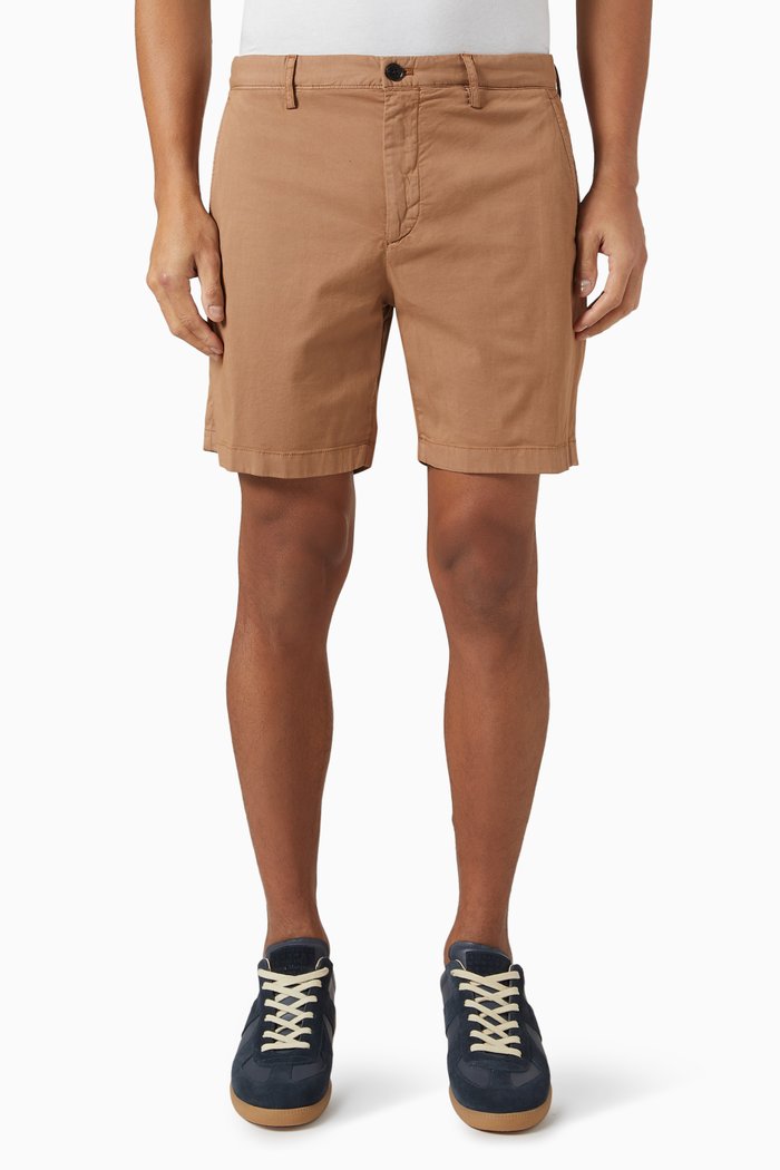

Zaine Shorts in Cotton, Grey