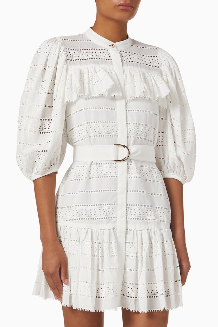 

Granville Dress in Cotton, Neutral