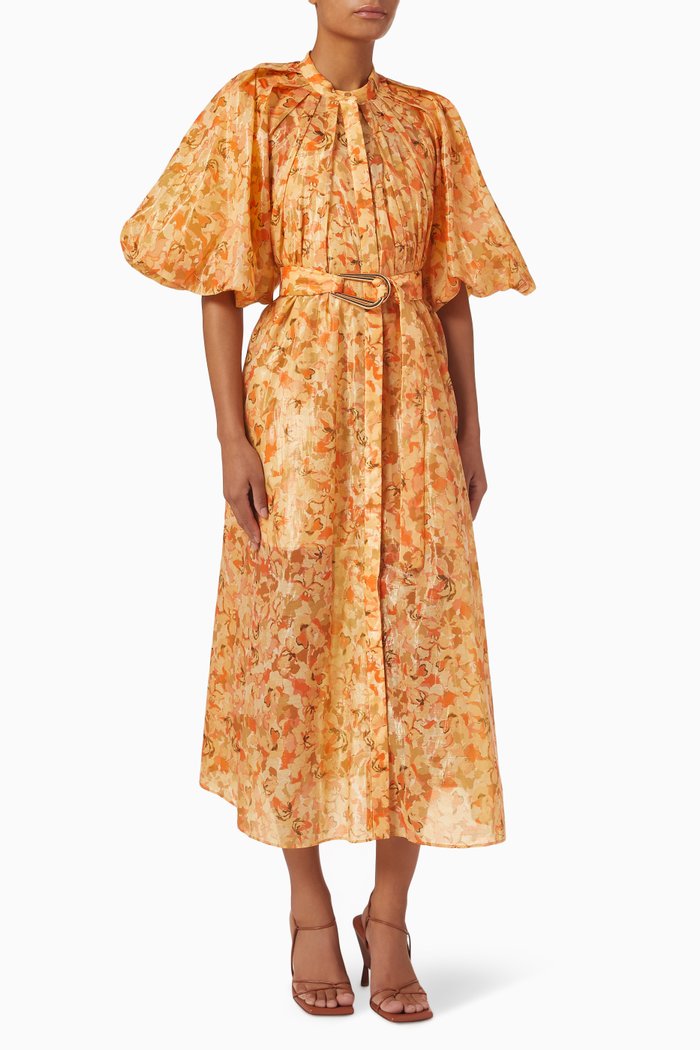 

Cranhurst Dress in Cotton, Orange