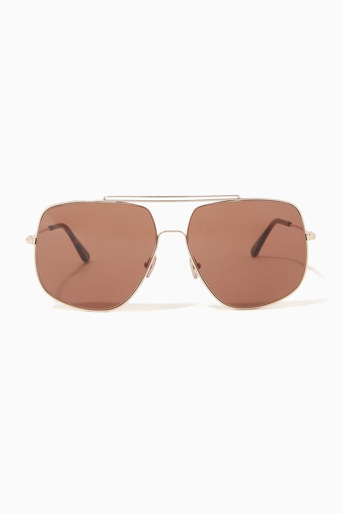 

Liam Sunglasses, Gold