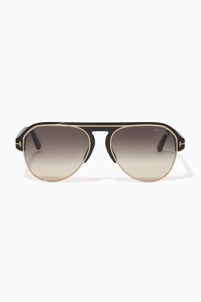 

Marshall Sunglasses in Acetate, Black