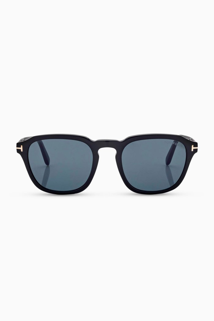 

Avery Sunglasses in Acetate, Black