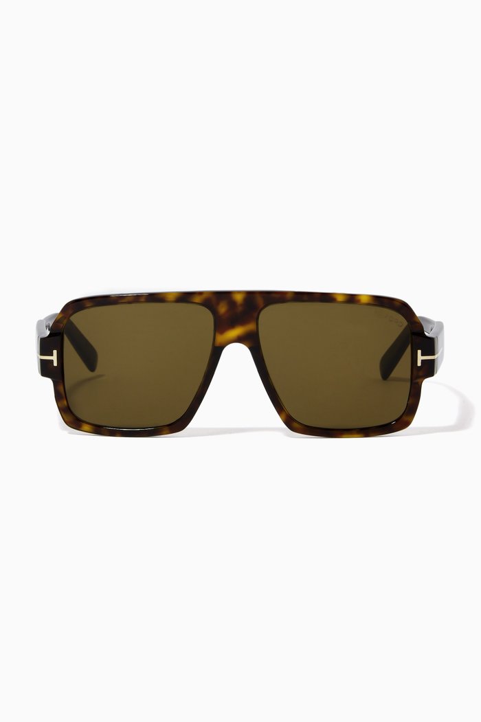 Camden Sunglasses in Acetate, Brown