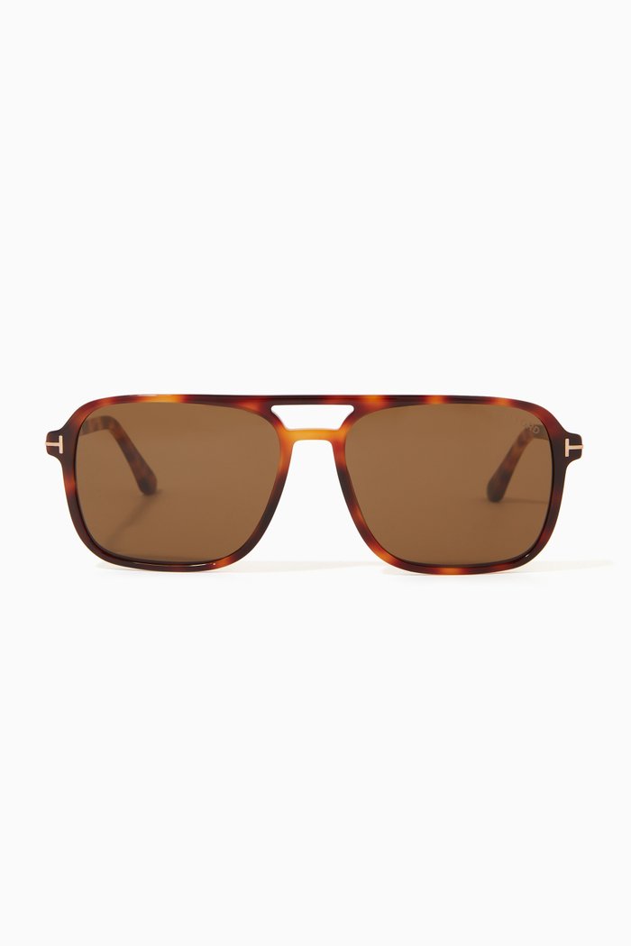 

Crosby Sunglasses in Acetate, Brown