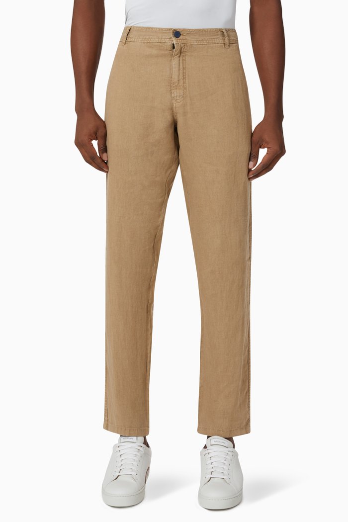 

Panache Bio-dyed Pants in Linen, Neutral